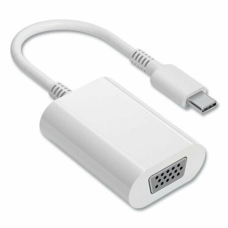 NXT TECHNOLOGIES USB-C to VGA Display Adapter - 0.5 ft. - White NXT24400038